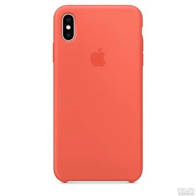 Черный чехол Silicone Case для iPhone Xs Max Apple, силиконовый