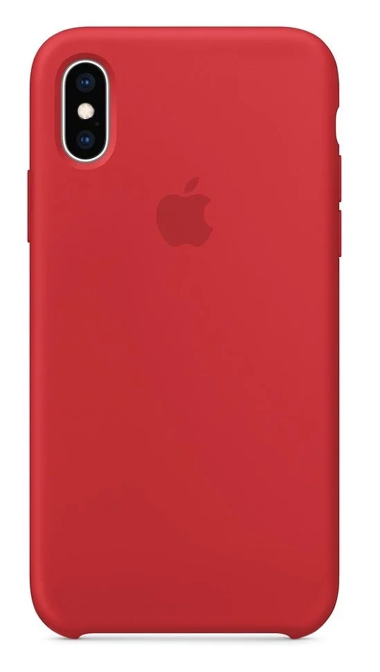 Черный чехол Silicone Case для iPhone Xs Max Apple, силиконовый