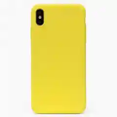 Черный чехол Silicone Case для iPhone Xs Max Apple, силиконовый