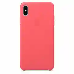 Черный чехол Silicone Case для iPhone Xs Max Apple, силиконовый