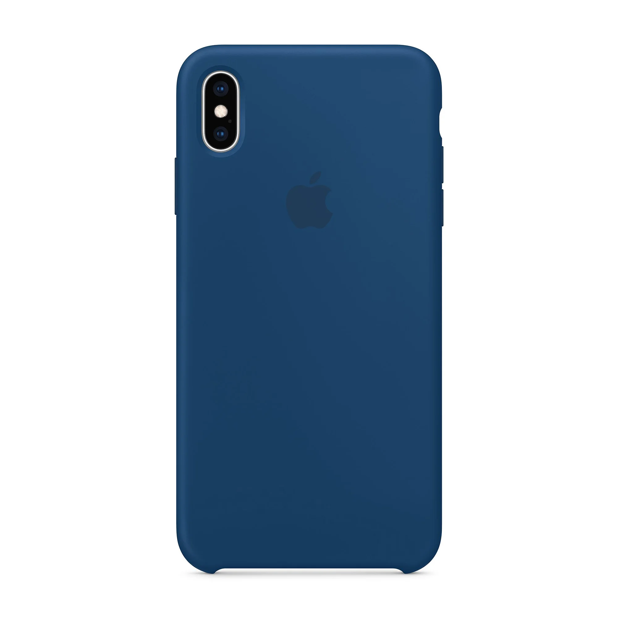 Черный чехол Silicone Case для iPhone Xs Max Apple, силиконовый