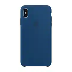 Черный чехол Silicone Case для iPhone Xs Max Apple, силиконовый