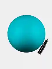 Бирюзовый мяч гимнастический массажный Indigo Anti-burst с насосом, 65 см