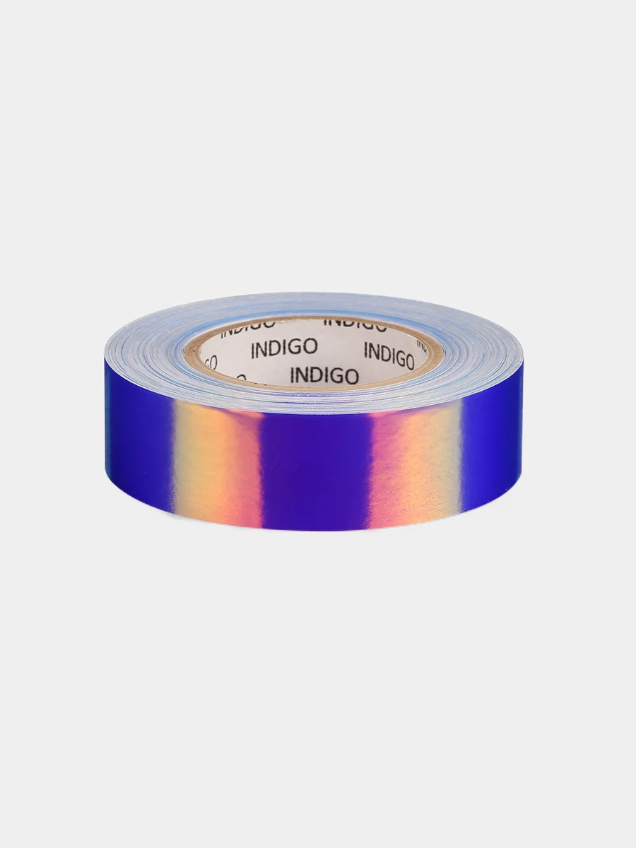 Синий обмотка для обруча с подкладкой Indigo Rainbow, зеркальная