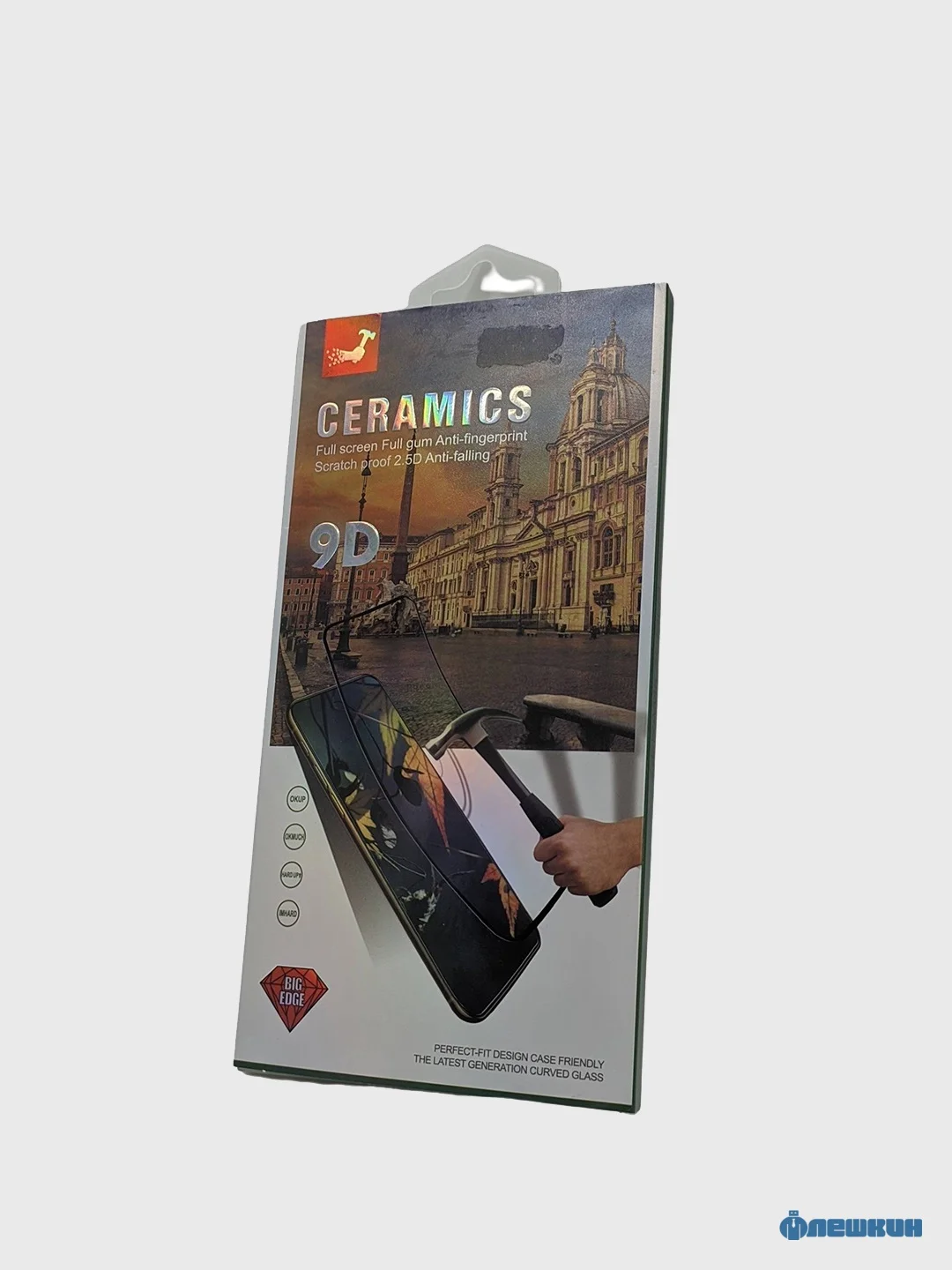 Защитное стекло 9D керамическое на Y9 / P SMART / P30 / P40