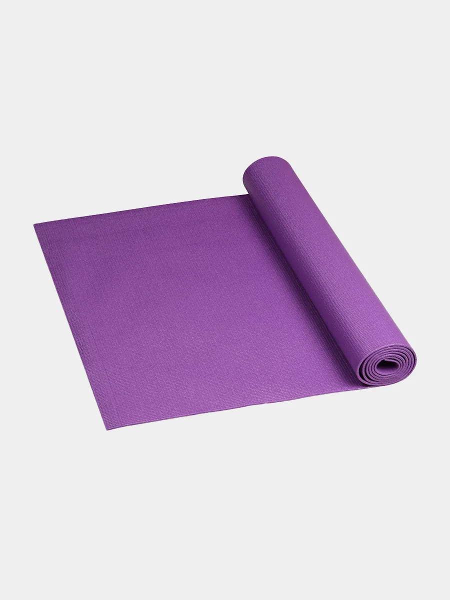 Фиолетовый коврик для йоги и фитнеса Indigo, 173 х 61 х 0,6 см