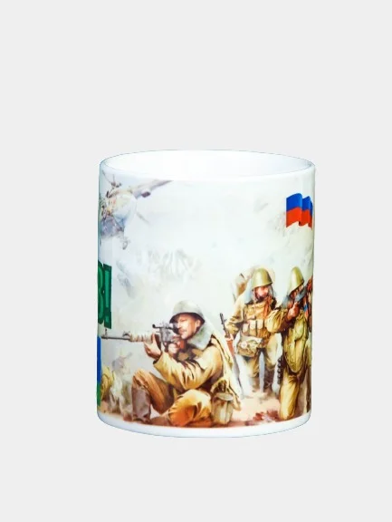 Голубой кружка "Защитнику"