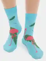 Голубой женские носки