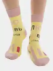 Желтый женские носки