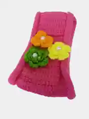 Фуксия повязка для девочки