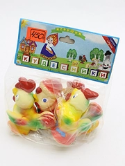 Игрушки "Петушки", пластизоль ПВХ