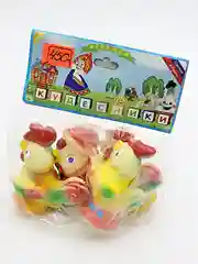 Игрушки "Петушки", пластизоль ПВХ