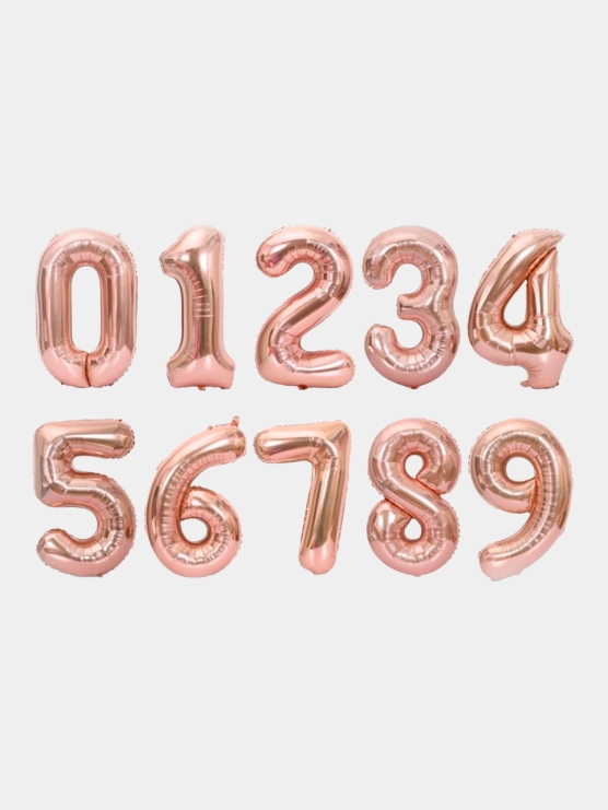 Воздушный шар "Цифра", 32, 40 дюймов