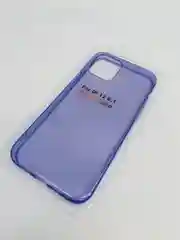 Лавандовый силиконовый чехол iPhone XR, 11, 11 Pro, 12 Mini, 12 Pro, 12 Pro Max, цветной