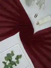 Багровый шифоновый палантин 180х65