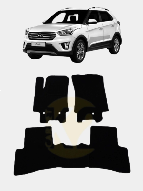 Автомобильные ковры Хендай Крета (Hyundai Creta)