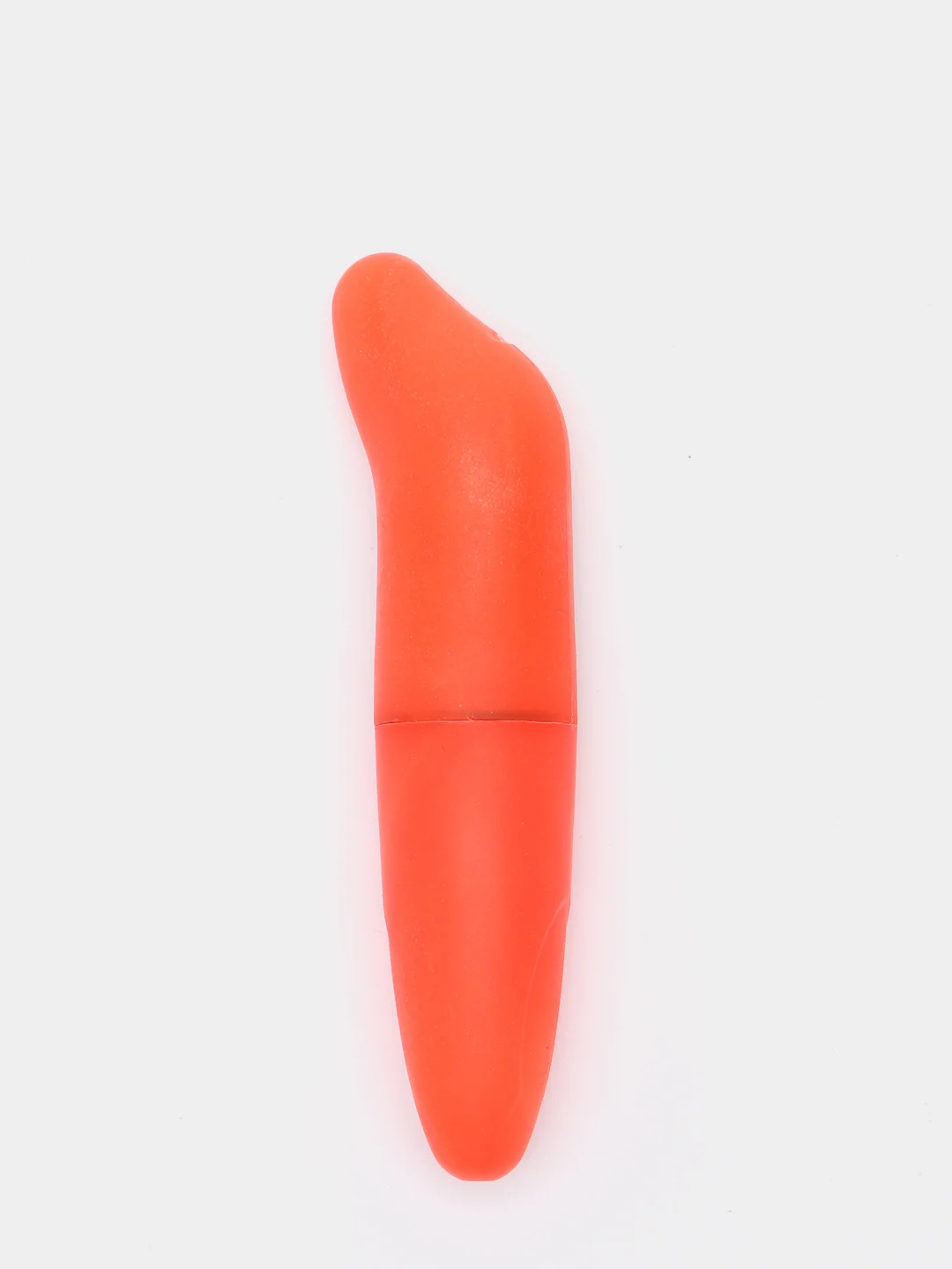 Оранжевый мини-вибратор G-spot, 13 см