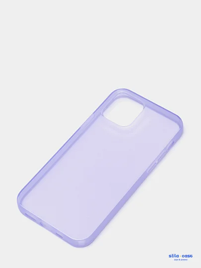 Фиолетовый чехол iPhone 11, 12 mini, 12 Pro, 12 Pro Max