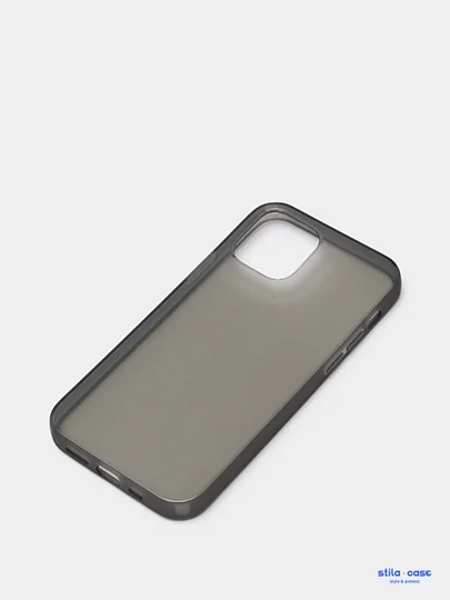 Черный чехол iPhone 11, 12 mini, 12 Pro, 12 Pro Max