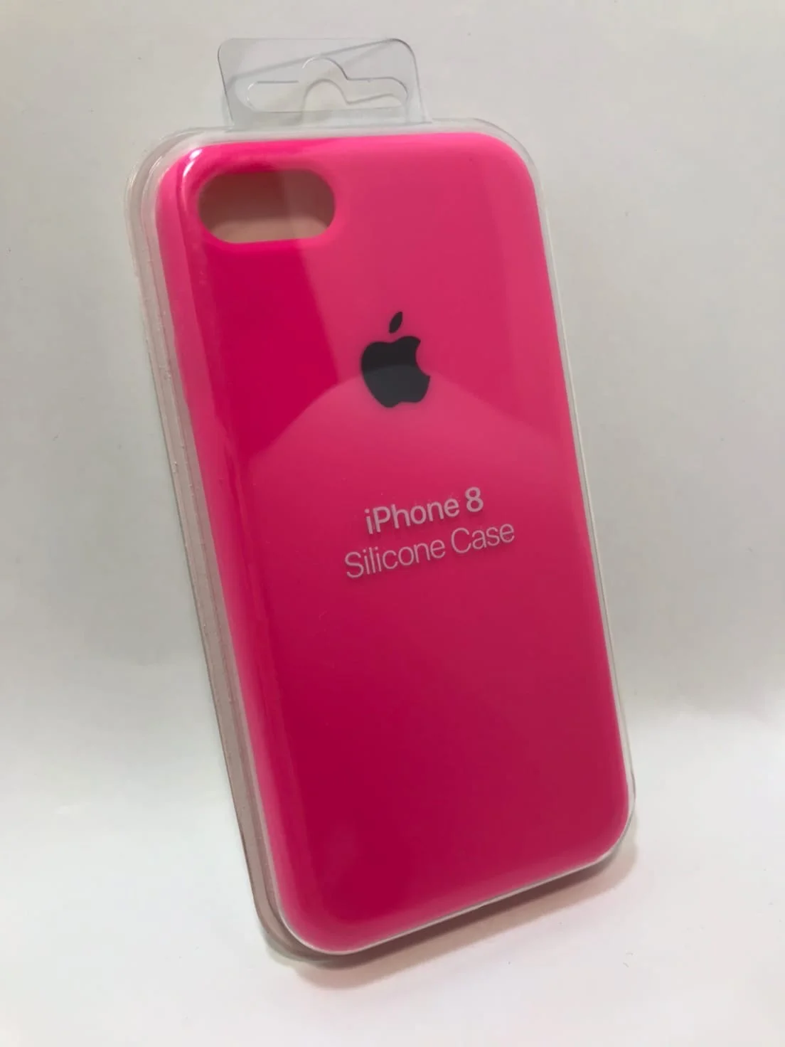 Оранжевый защитный силиконовый чехол для iphone 7 iphone 8 с яблоком