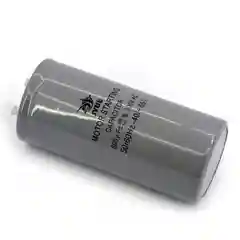 Конденсатор пусковой FUJI CD60 (1+1 pin), 600 мкФ, 300V, алюминий, 50 x 100 мм (Ж)