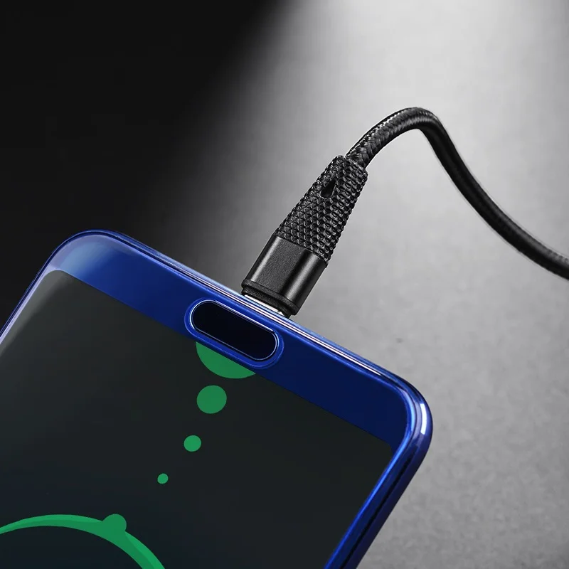 Черный кабель USB Borofone BU10 Pineapple, Type-C, 1.2 м
