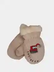Бежевый варежки для мальчика