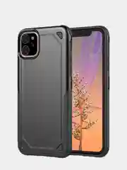 Черный мощный прорезиненный чехол для iPhone 11, 8 разных цветов