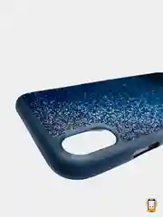 Красный чехол для Apple iPhone XS, XS Max силиконовый с блестящими вставками