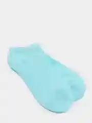 Мятный носки унисекс, короткие, однотонные