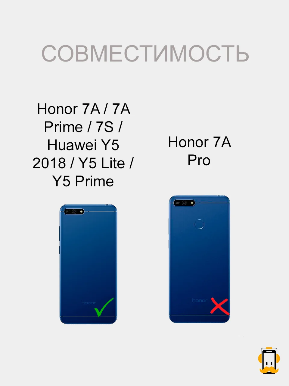 Черный защитное стекло для Honor 7A, 7A Prime, 7S, Huawei Y5 2018, Y5 Lite, Y5 Prime