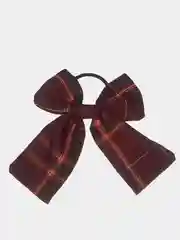 Багровый резинка "Бант"