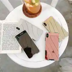 Чехол для айфон, мягкий, зеркальный, чехол с протекцией по углам для iPhone