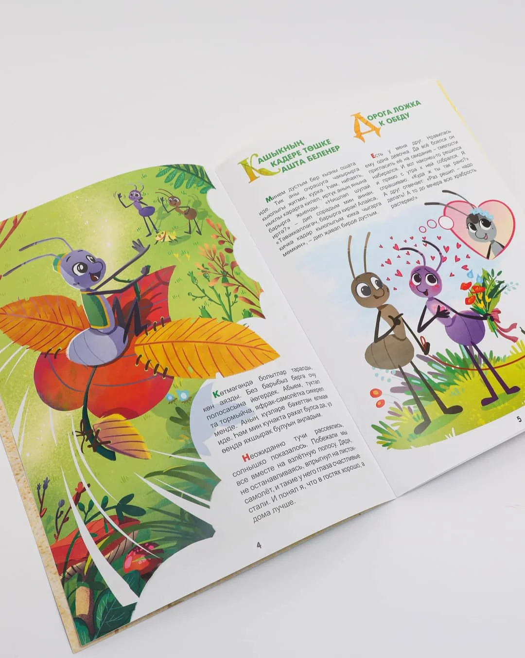 Книга Кырмысказки. Кырмыска экиятлэре и диск с мультфильмом