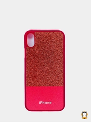 Чехол для Apple iPhone XS, XS Max силиконовый с блестящими вставками