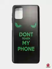 Черный чехол с рисунком для Samsung Galaxy M31S