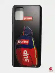 Голубой чехол с рисунком для Samsung Galaxy M31S