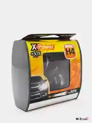 Лампы галогенные головного света "X-Power", H4, 12В, P43t, 60/55Вт