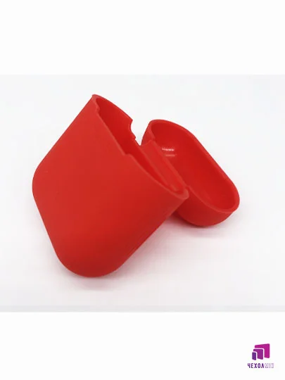 Красный чехол для AirPods 1/2, AirPods Pro