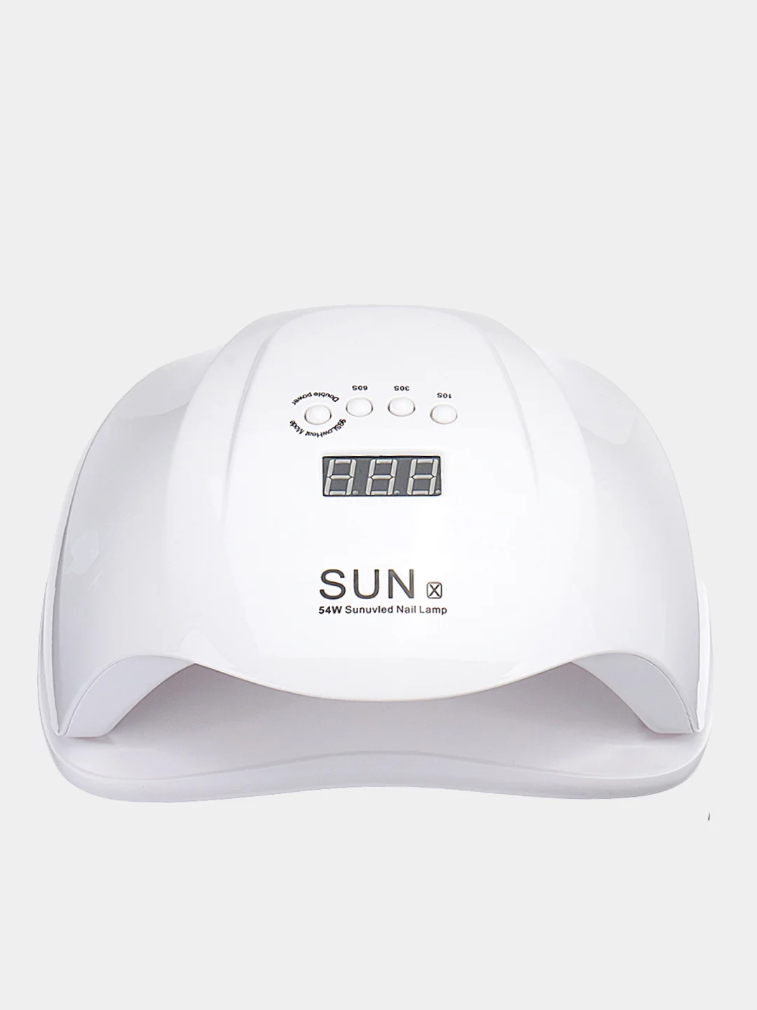 Белый лампа для маникюра SUN X с дисплеем, ультрафиолетовая сушилка для ногтей, 54 Вт