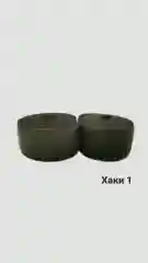 Хаки контактная лента, 25 мм, липучка