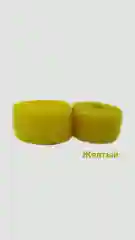 Желтый контактная лента, 25 мм, липучка