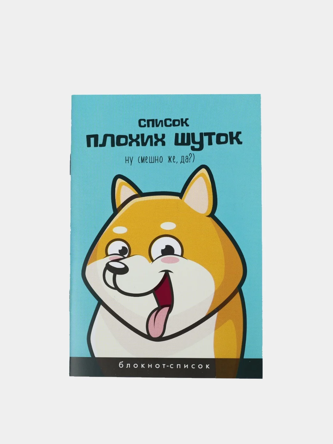 Бирюзовый блокнот "Список"