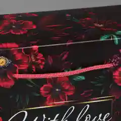 Пакеткоробка With love, 23 х 18 х 11 см, 8 марта