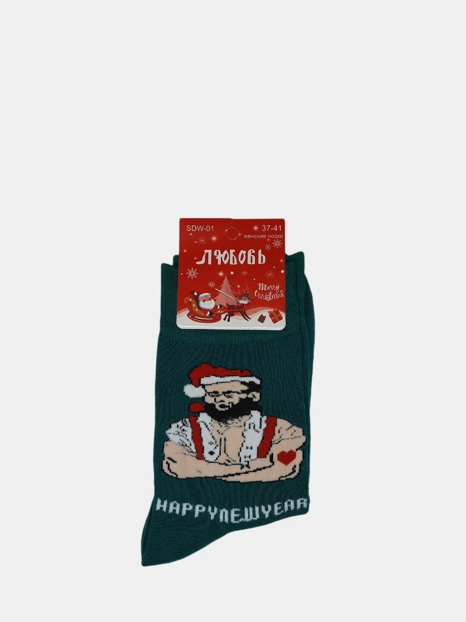 Зеленый носки