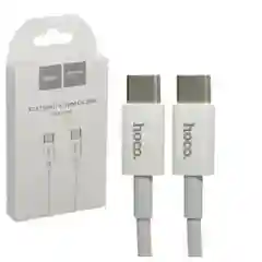 Кабель HOCO X23 Type-C на Type-C 1 м 3A белый