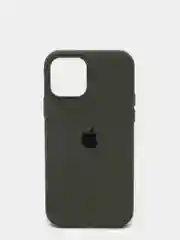 Оливковый чехол для iPhone 12 / 12 Pro / 12 Pro Max силиконовый
