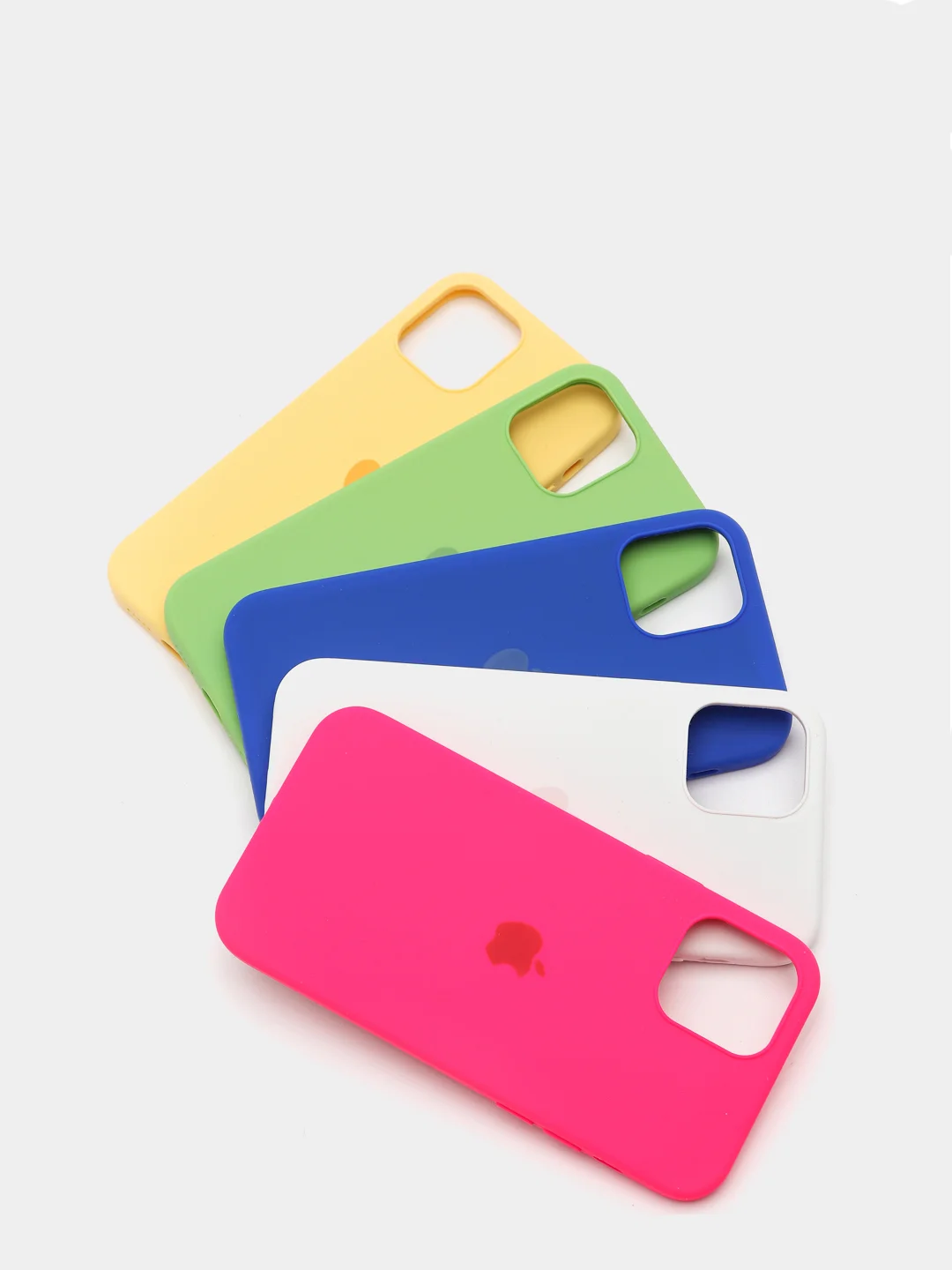 Белый чехол для iPhone 12 / 12 Pro / 12 Pro Max силиконовый