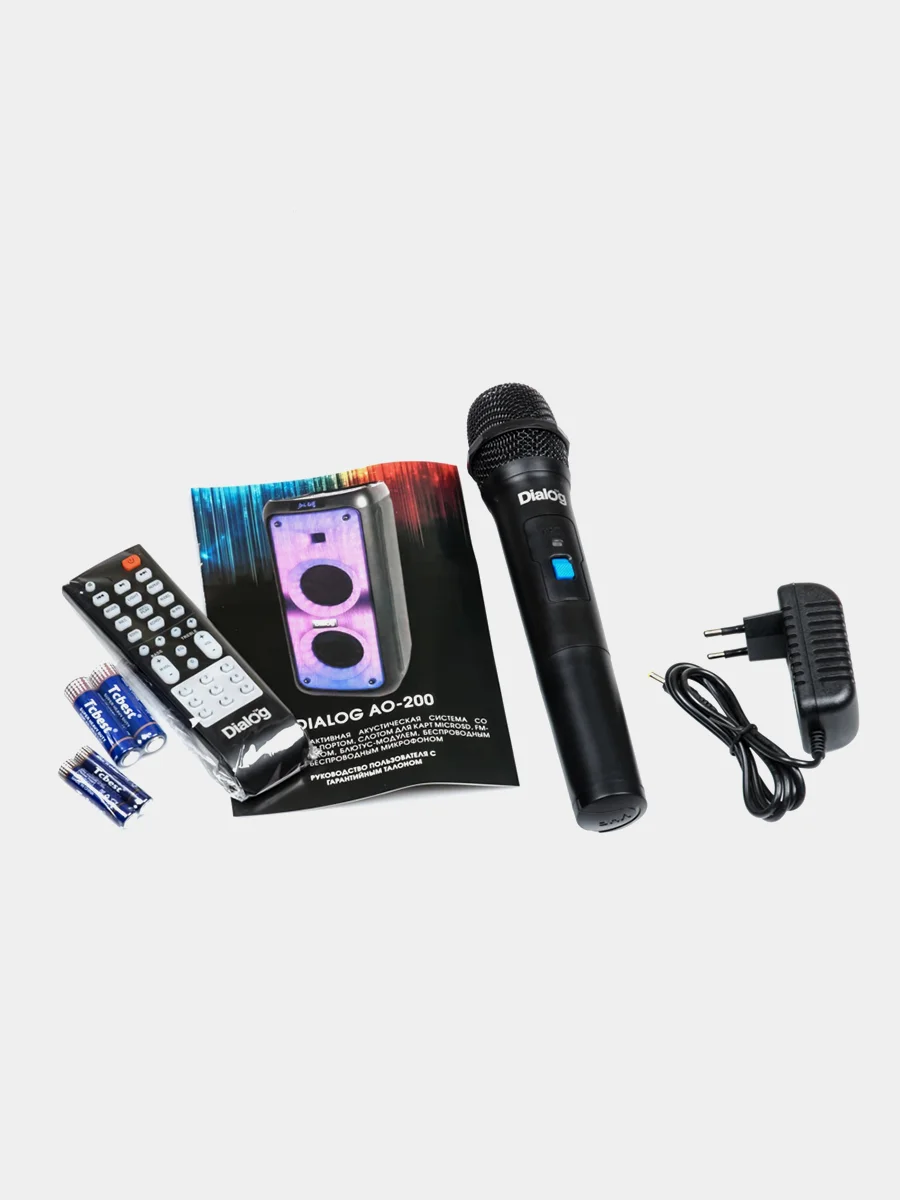 Bluetooth-колонка с подсветкой Dialog AO-200 Oscar, 45 Вт (USB/microSD/AUX/FM)