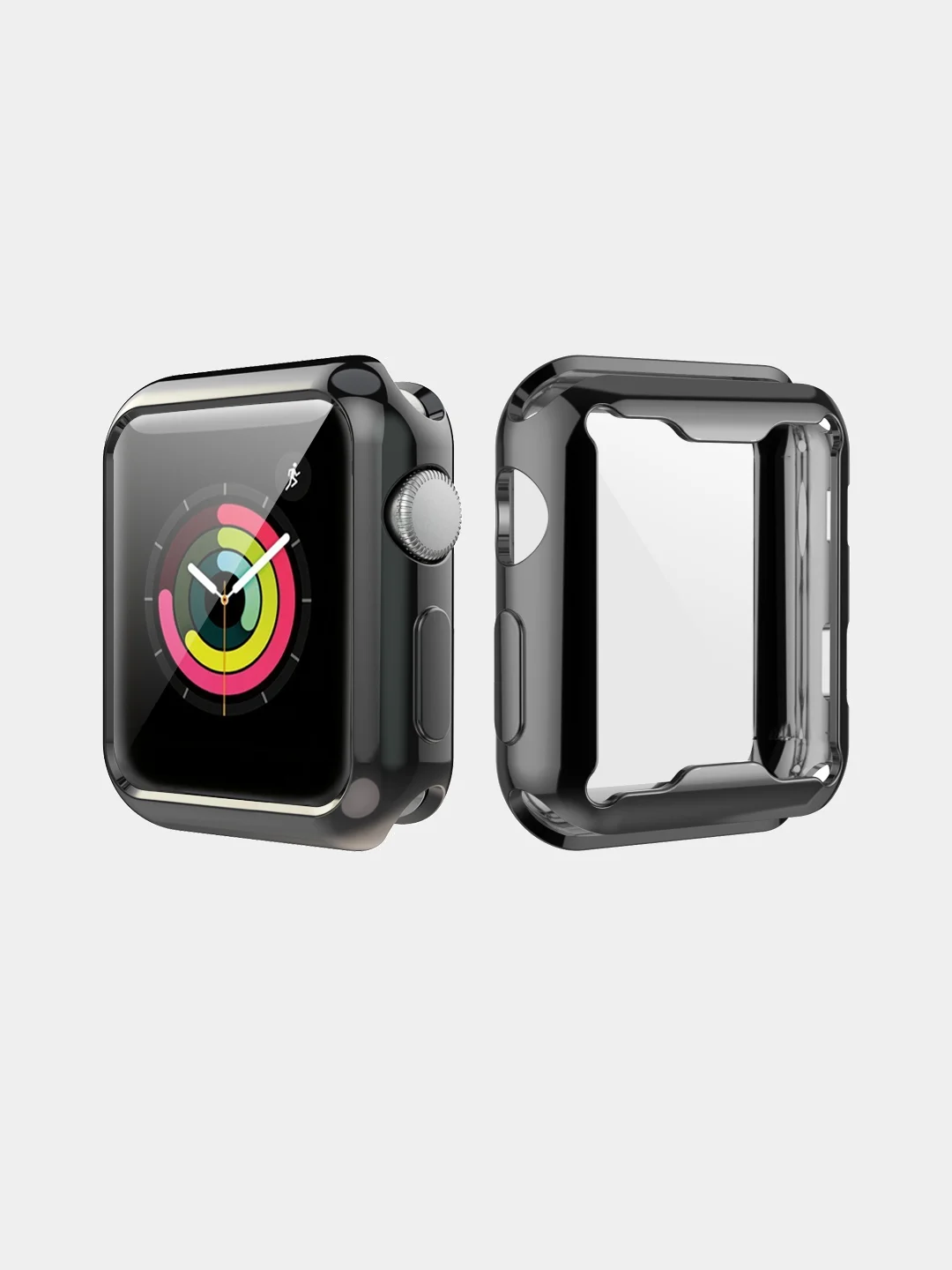 Розовый защитные чехлы для Apple Watch 4 5 6 7 8 SE